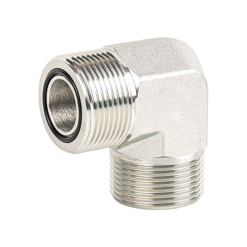 1f9 90 ° cotovelo orfs machos os acessórios O-ring
